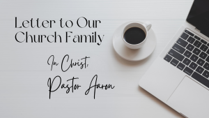 First Baptist Church of Rogersville Pastor's Posts