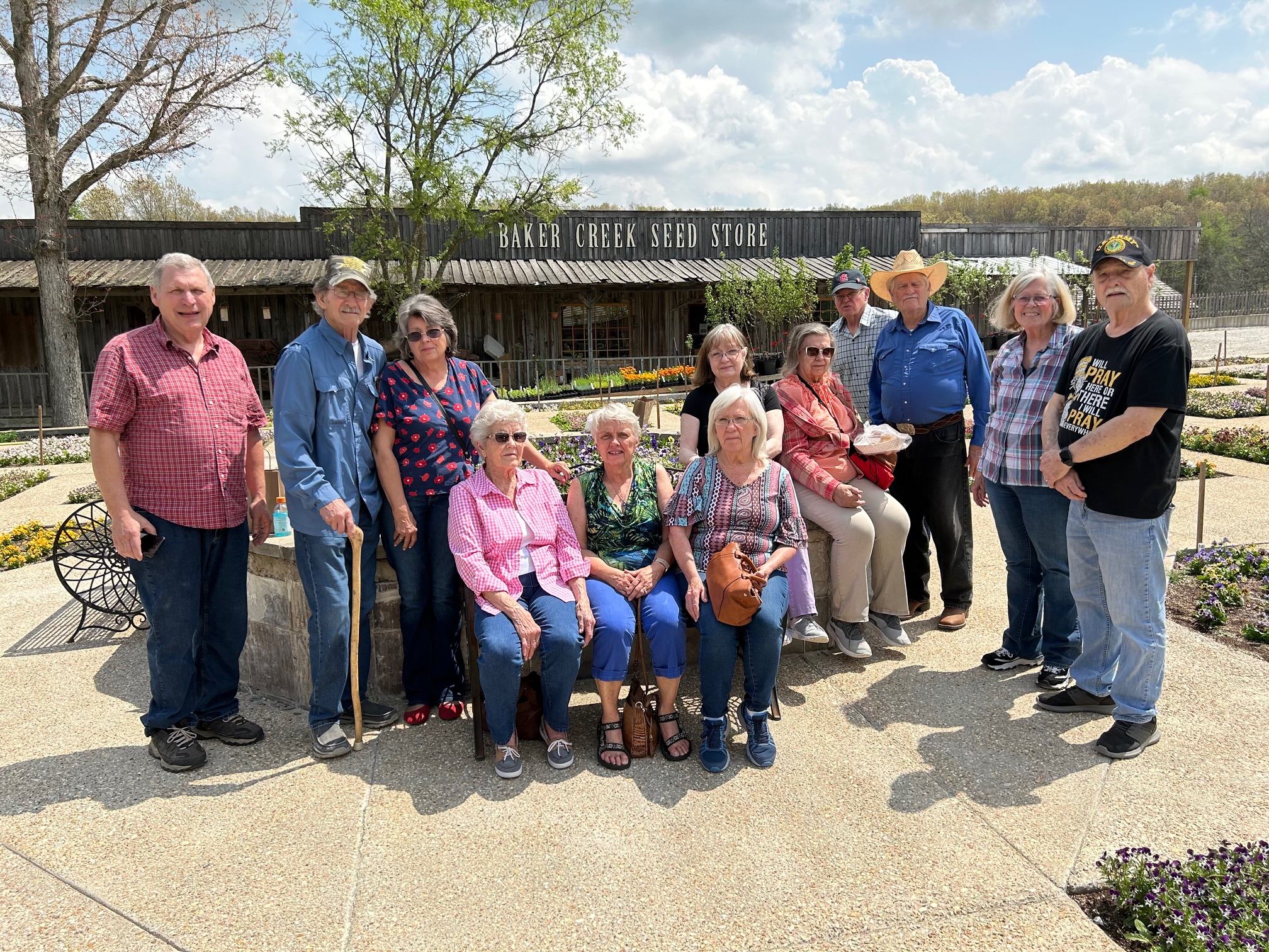 Joyful Seniors on a Trip
