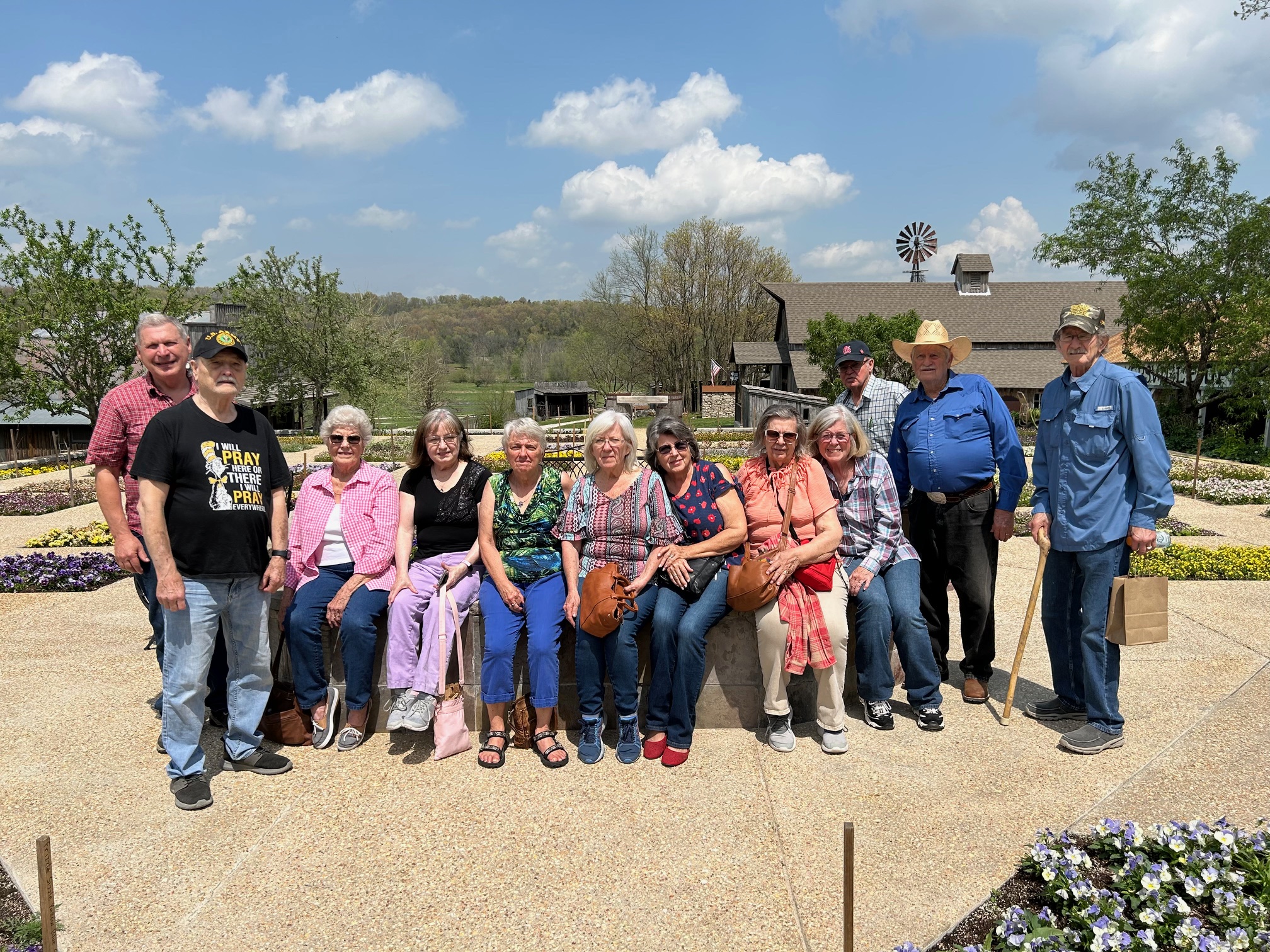 FBC Joyful Seniors on a trip April 2024